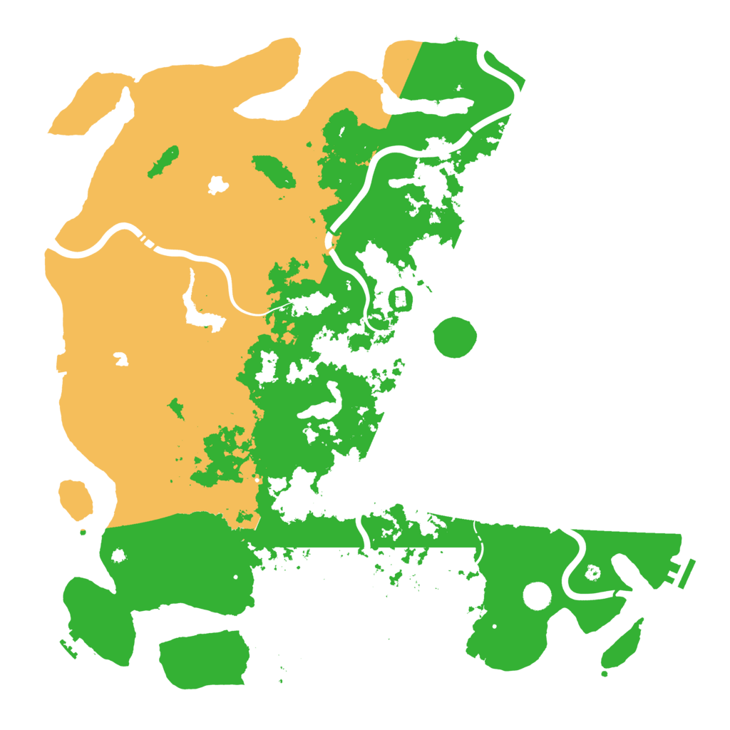 Biome Rust Map: Procedural Map, Size: 4750, Seed: 502674