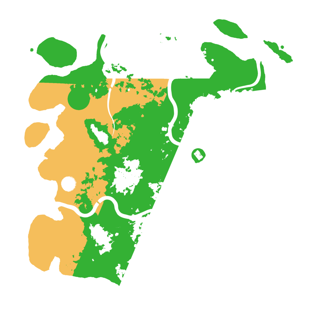 Biome Rust Map: Procedural Map, Size: 3750, Seed: 161389