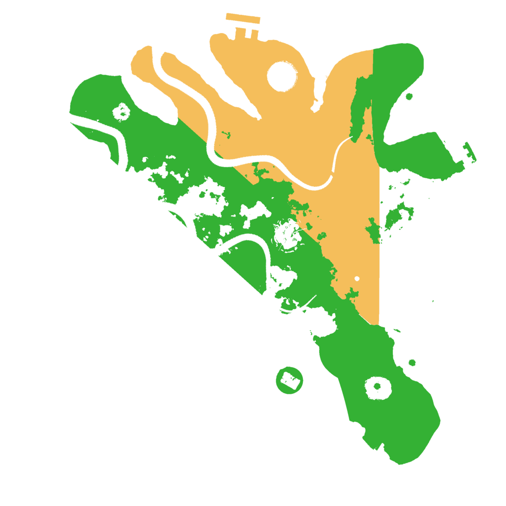 Biome Rust Map: Procedural Map, Size: 3000, Seed: 2048273113