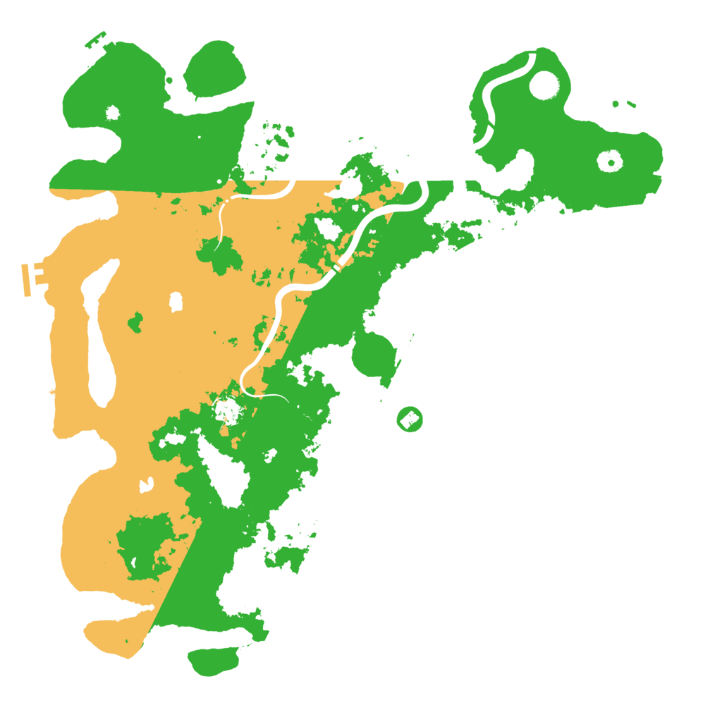 Biome Rust Map: Procedural Map, Size: 4500, Seed: 826330237
