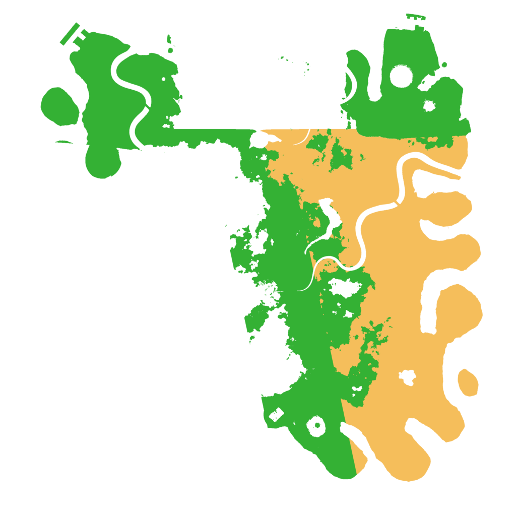 Biome Rust Map: Procedural Map, Size: 4000, Seed: 943551816