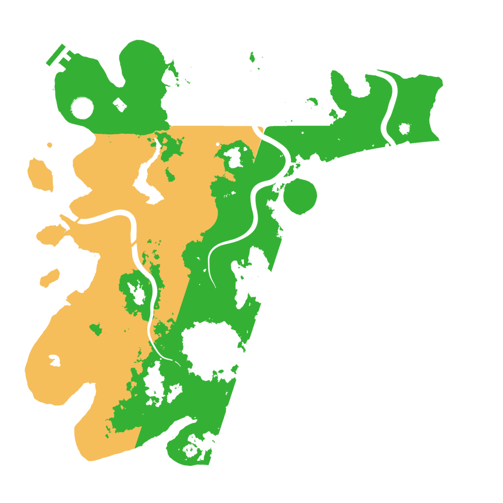 Biome Rust Map: Procedural Map, Size: 4000, Seed: 207009733