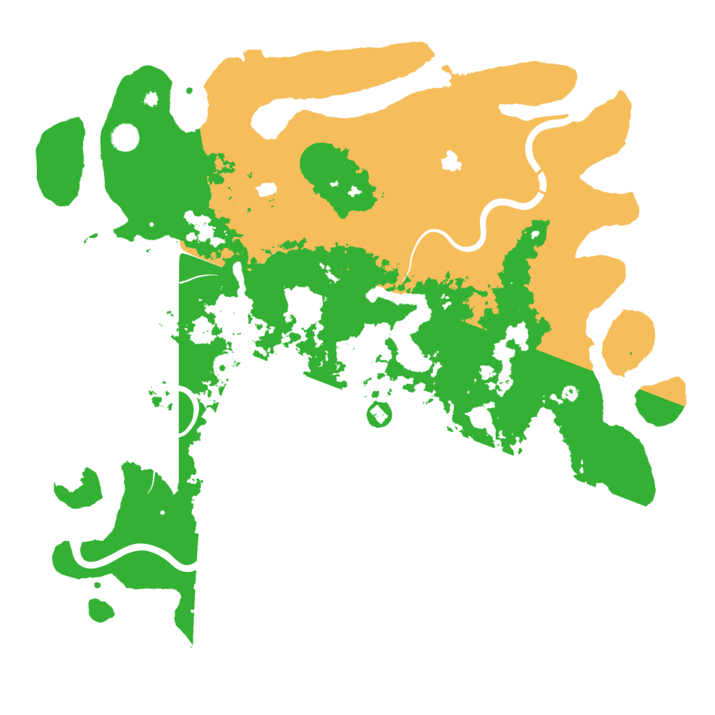 Biome Rust Map: Procedural Map, Size: 4500, Seed: 403923