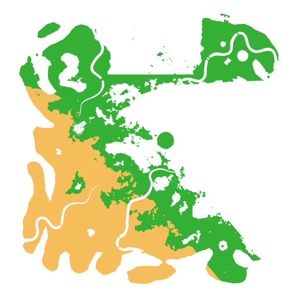 Biome Rust Map: Procedural Map, Size: 4750, Seed: 817028