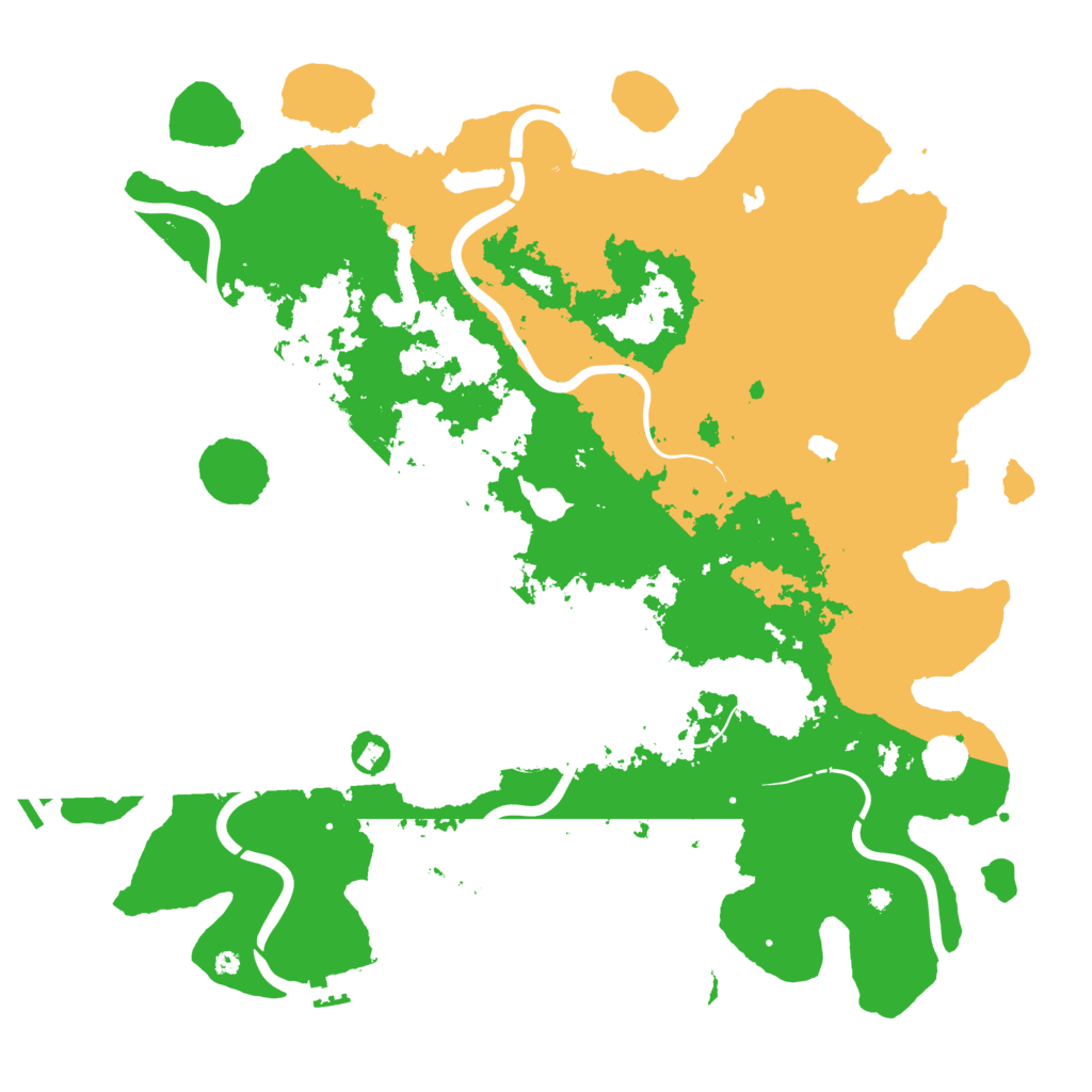 Biome Rust Map: Procedural Map, Size: 4500, Seed: 636202