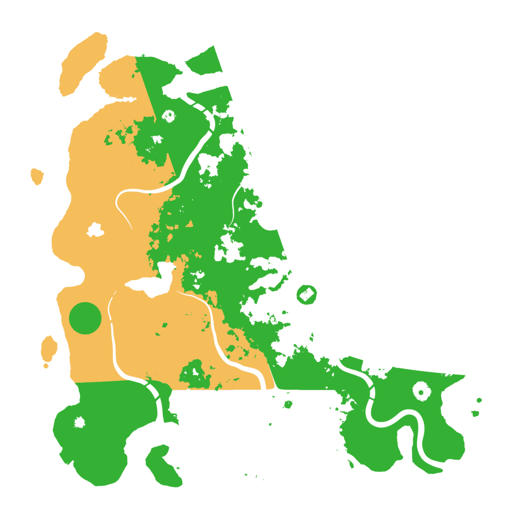Biome Rust Map: Procedural Map, Size: 4250, Seed: 253505