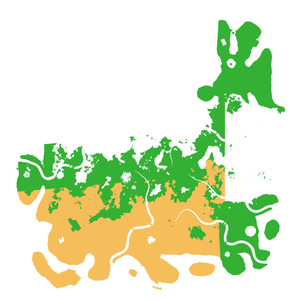 Biome Rust Map: Procedural Map, Size: 5000, Seed: 469567