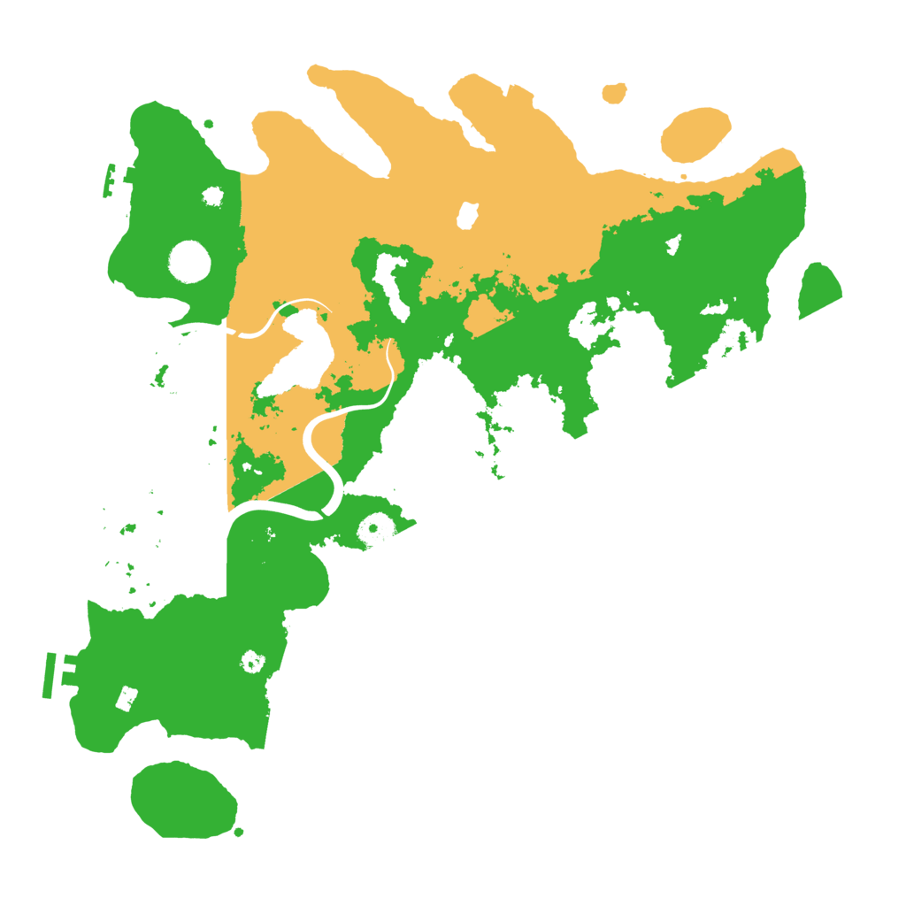 Biome Rust Map: Procedural Map, Size: 4000, Seed: 101035