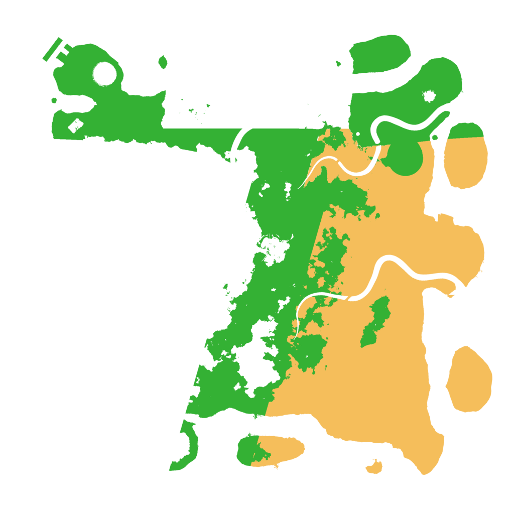 Biome Rust Map: Procedural Map, Size: 3850, Seed: 253082