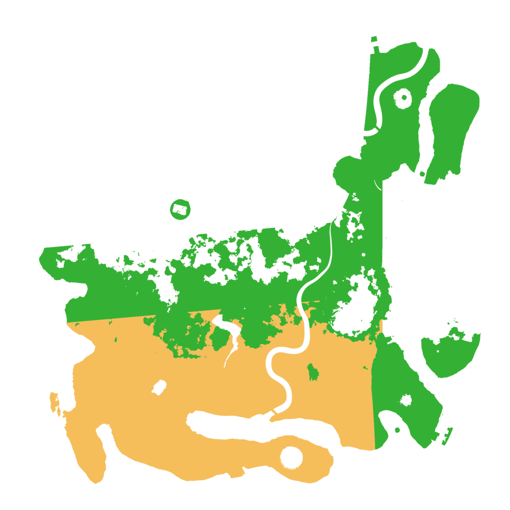 Biome Rust Map: Procedural Map, Size: 4000, Seed: 496888284