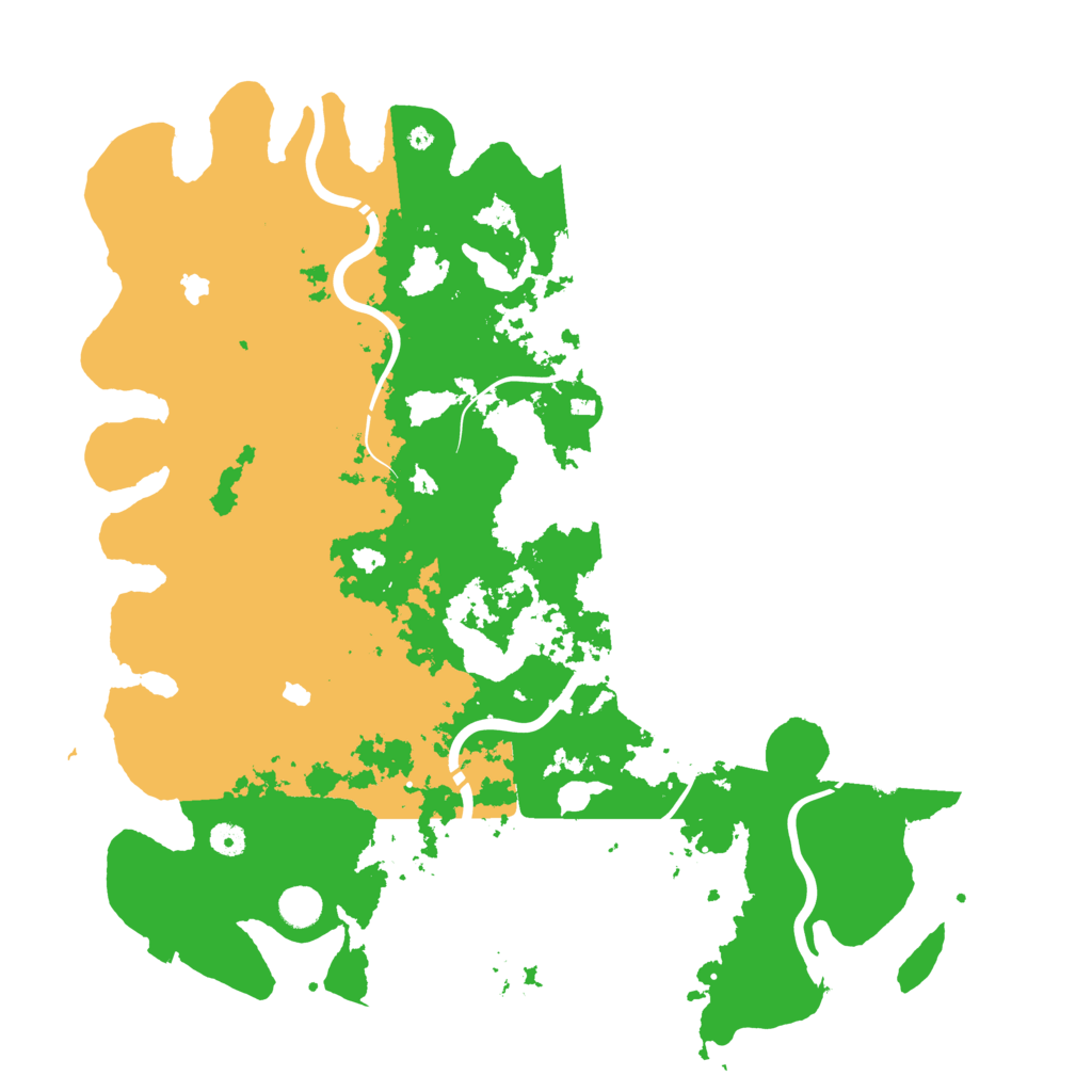 Biome Rust Map: Procedural Map, Size: 4750, Seed: 829446