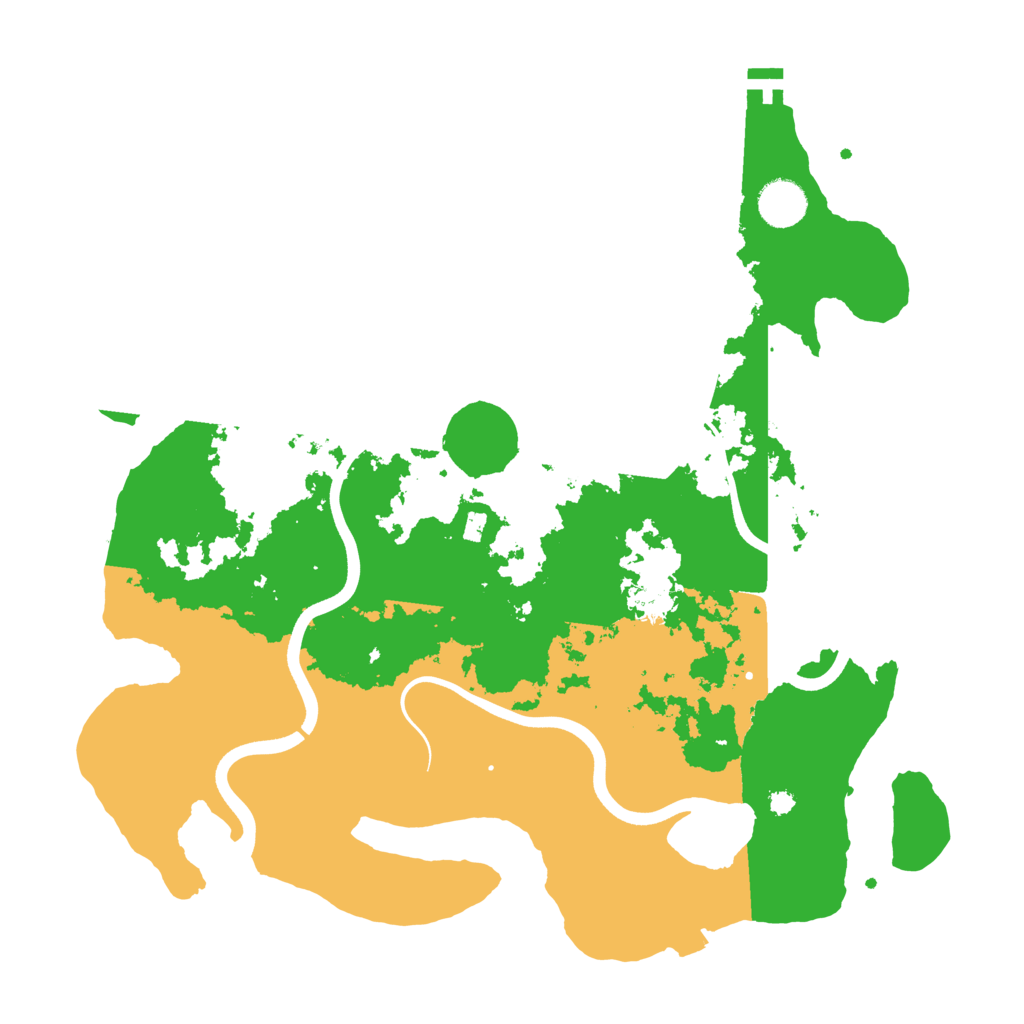 Biome Rust Map: Procedural Map, Size: 3750, Seed: 859947