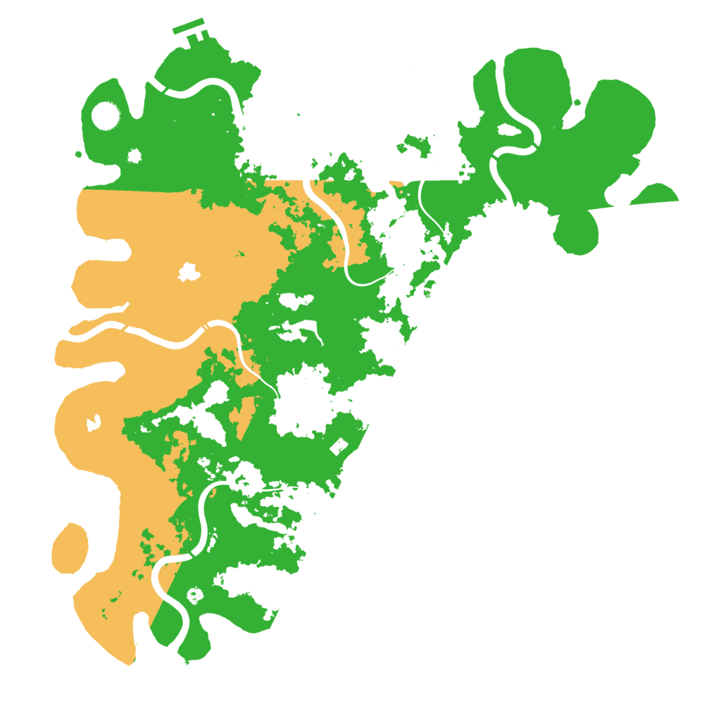 Biome Rust Map: Procedural Map, Size: 4500, Seed: 294737