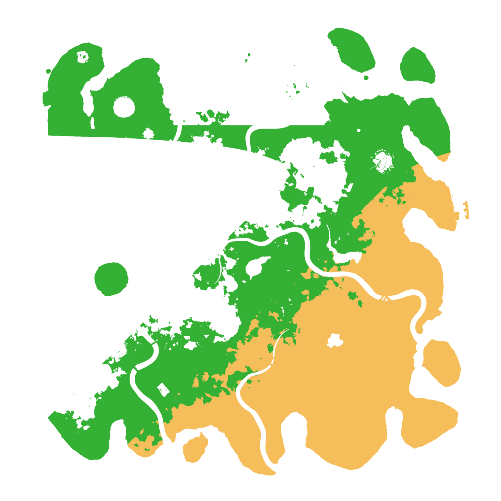 Biome Rust Map: Procedural Map, Size: 4250, Seed: 966835556