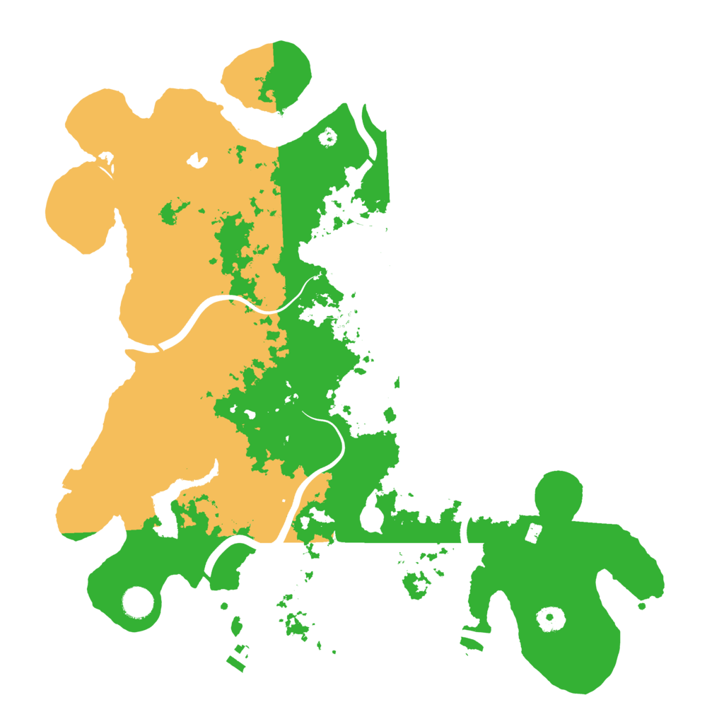 Biome Rust Map: Procedural Map, Size: 4050, Seed: 1894684193