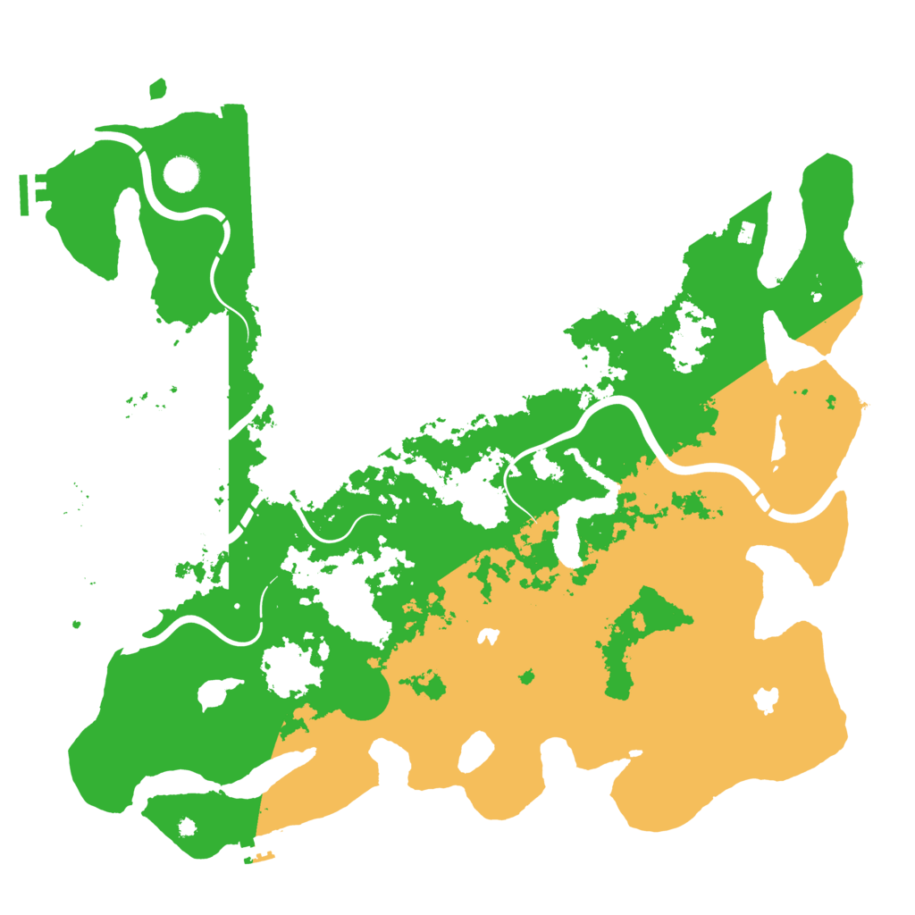 Biome Rust Map: Procedural Map, Size: 4500, Seed: 283691213