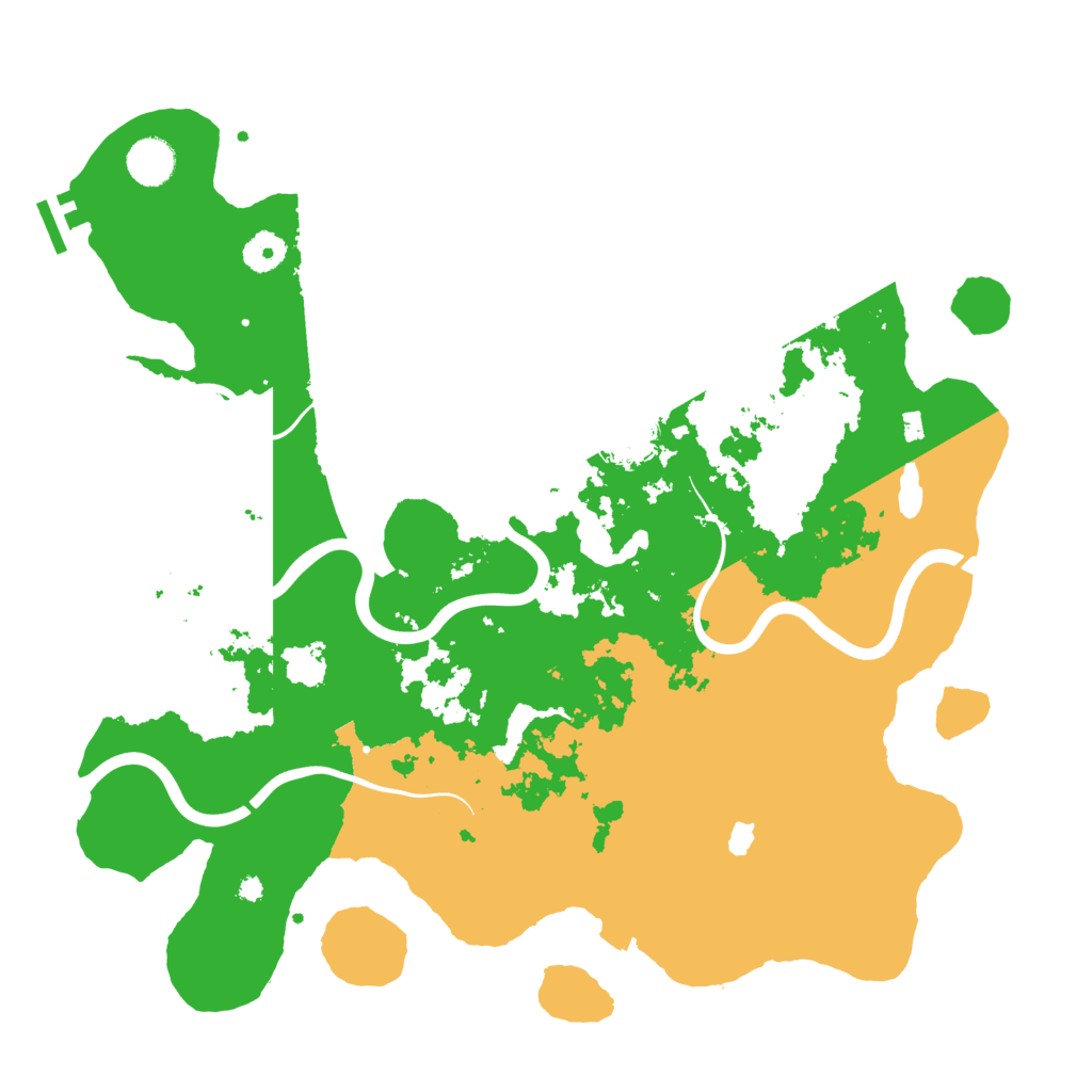 Biome Rust Map: Procedural Map, Size: 4000, Seed: 254549