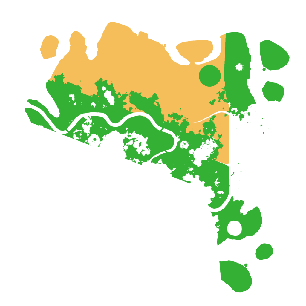 Biome Rust Map: Procedural Map, Size: 3750, Seed: 912924