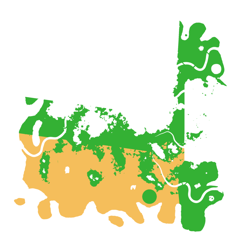 Biome Rust Map: Procedural Map, Size: 4500, Seed: 227726