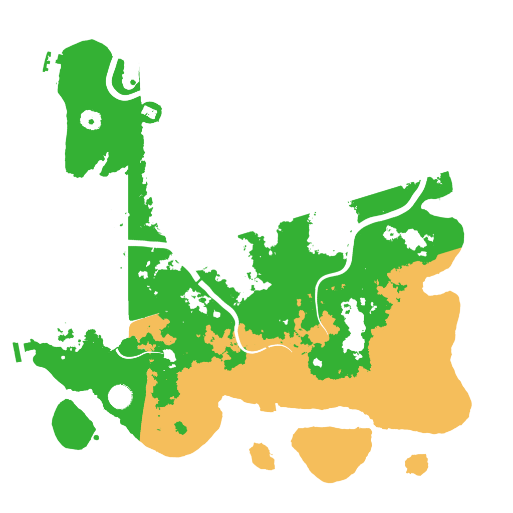 Biome Rust Map: Procedural Map, Size: 3750, Seed: 1131396695