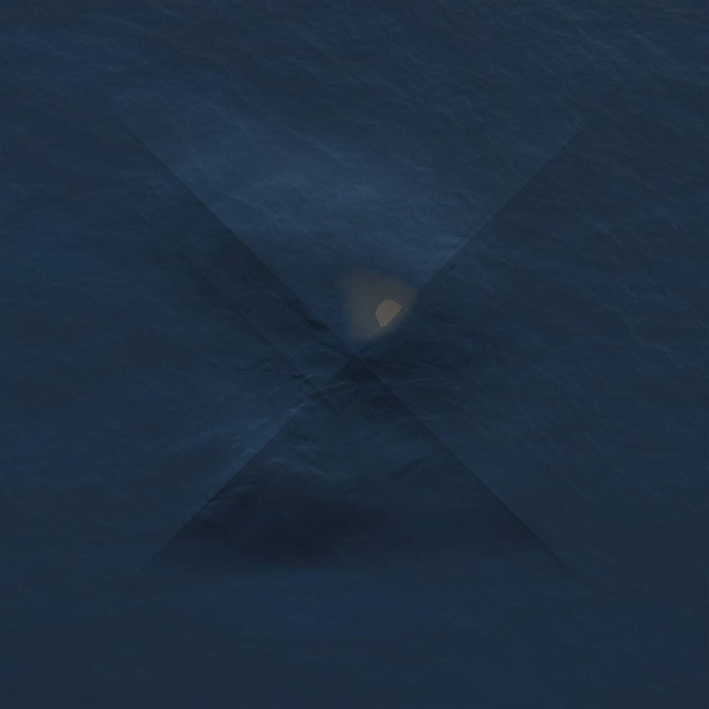 Rust Map: Procedural Map, Size: 1000, Seed: 1979376511, 1 Monuments