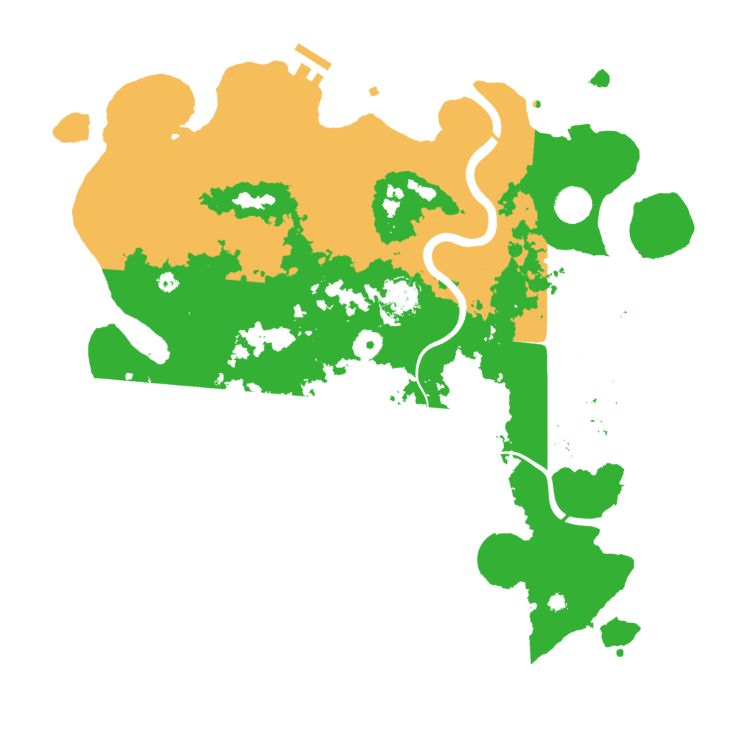 Biome Rust Map: Procedural Map, Size: 3750, Seed: 655456