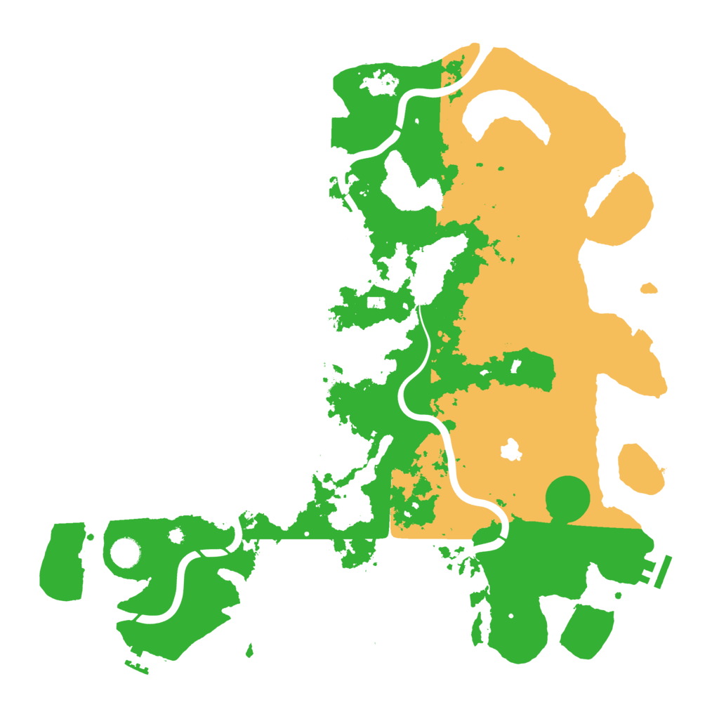Biome Rust Map: Procedural Map, Size: 4250, Seed: 157569