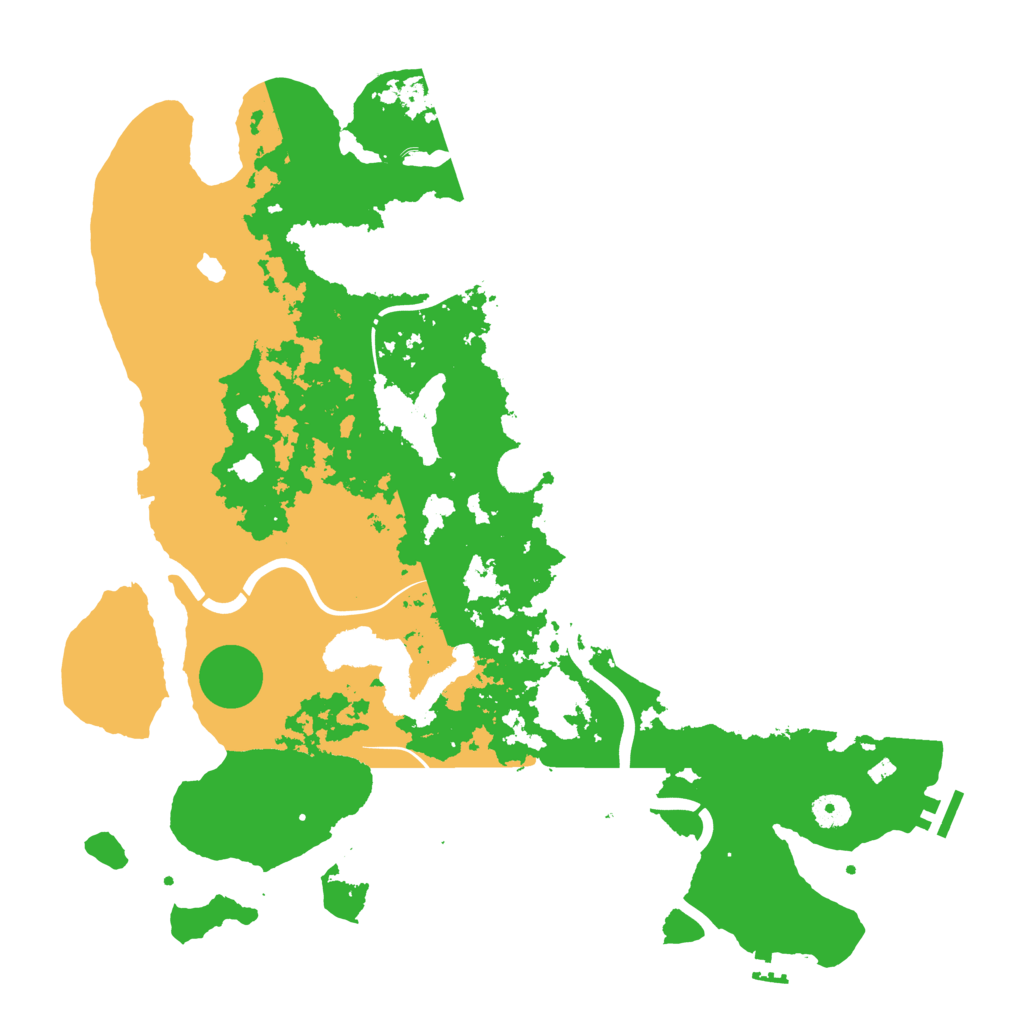 Biome Rust Map: Procedural Map, Size: 4250, Seed: 263593411