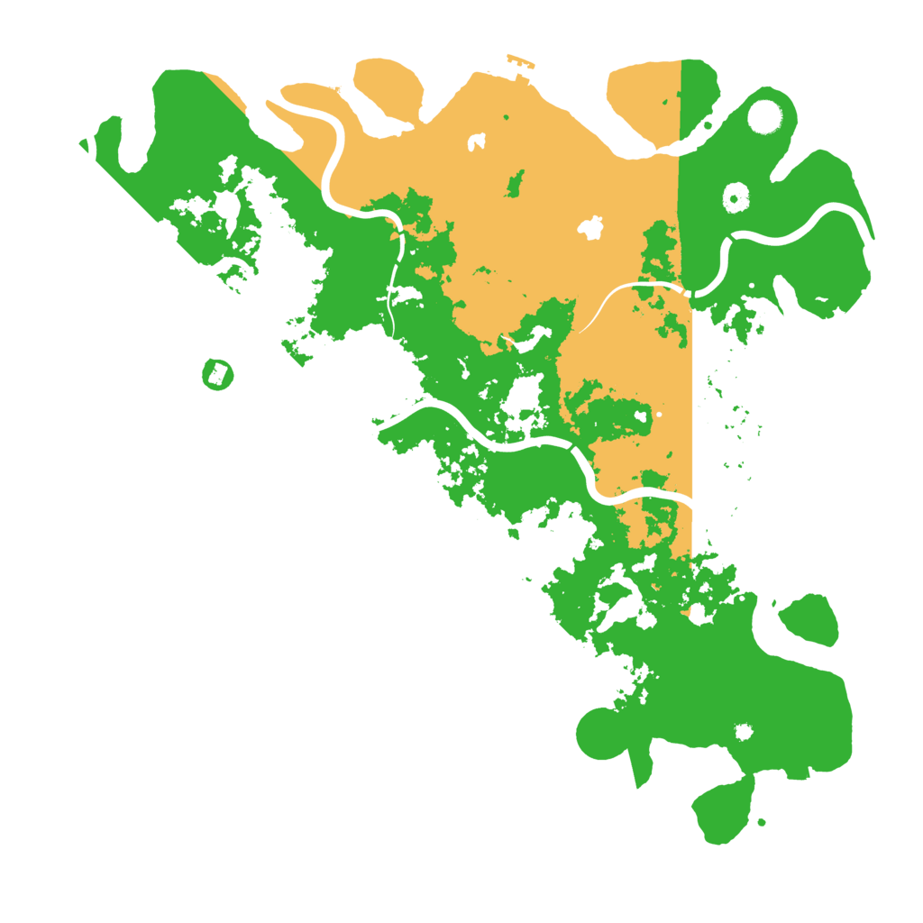 Biome Rust Map: Procedural Map, Size: 4750, Seed: 979874