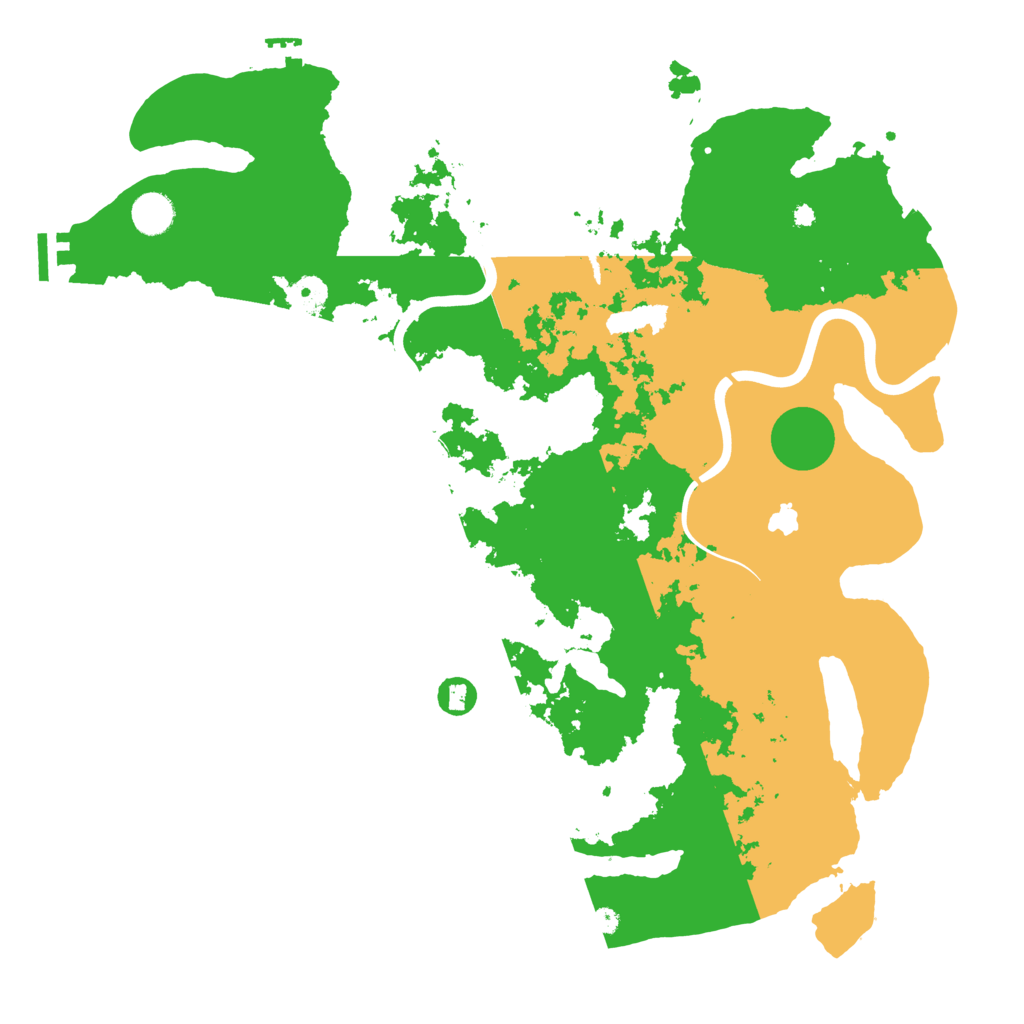 Biome Rust Map: Procedural Map, Size: 4250, Seed: 644840