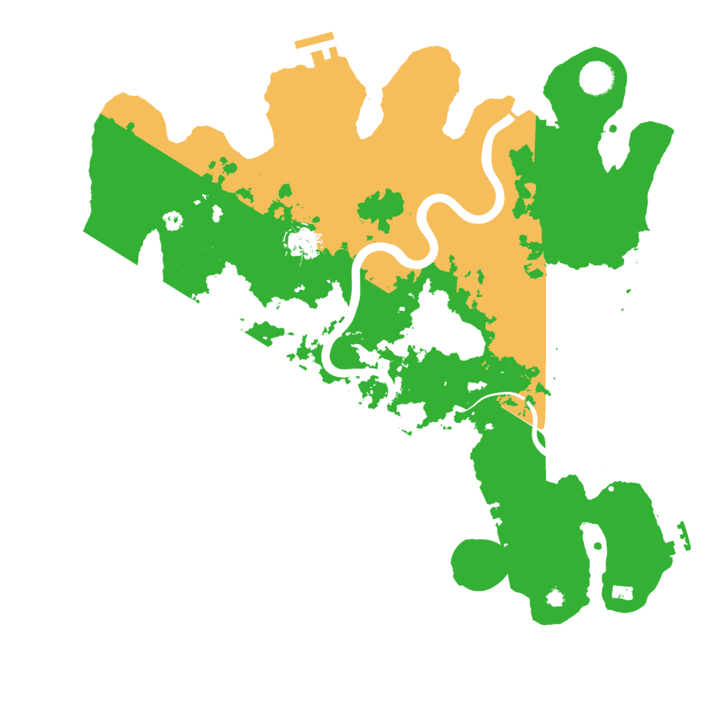 Biome Rust Map: Procedural Map, Size: 3750, Seed: 820000003