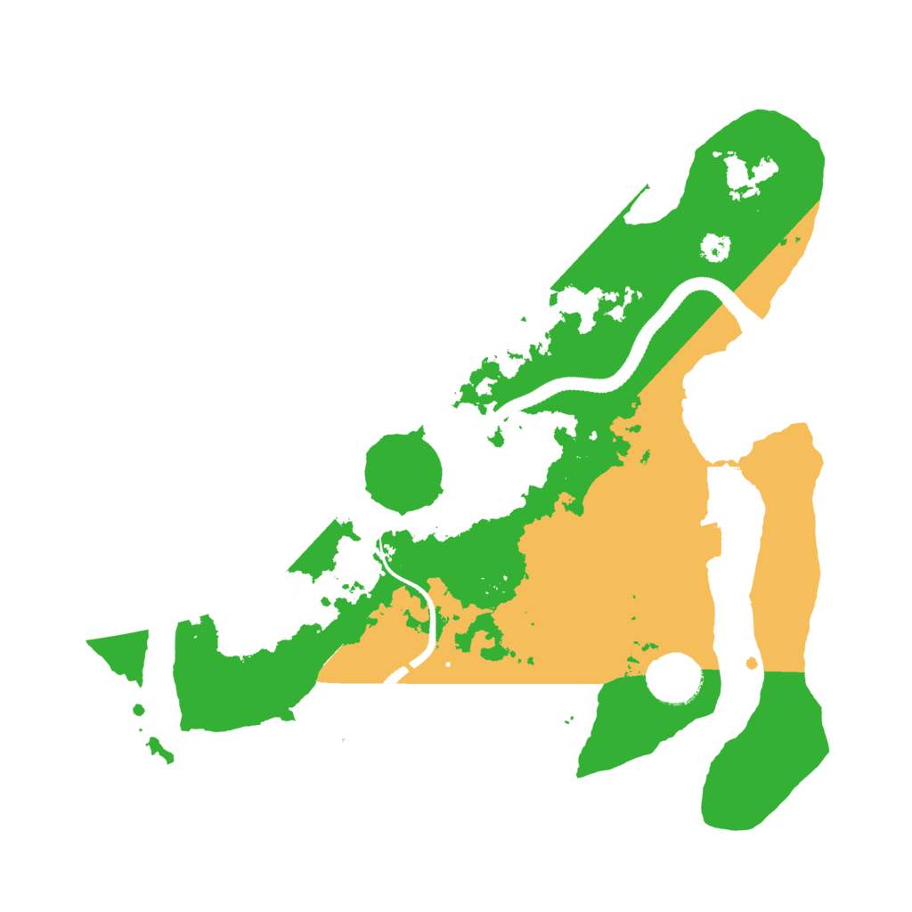 Biome Rust Map: Procedural Map, Size: 3129, Seed: 915906