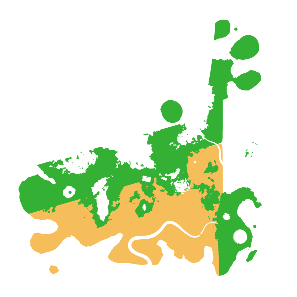 Biome Rust Map: Procedural Map, Size: 3750, Seed: 163603