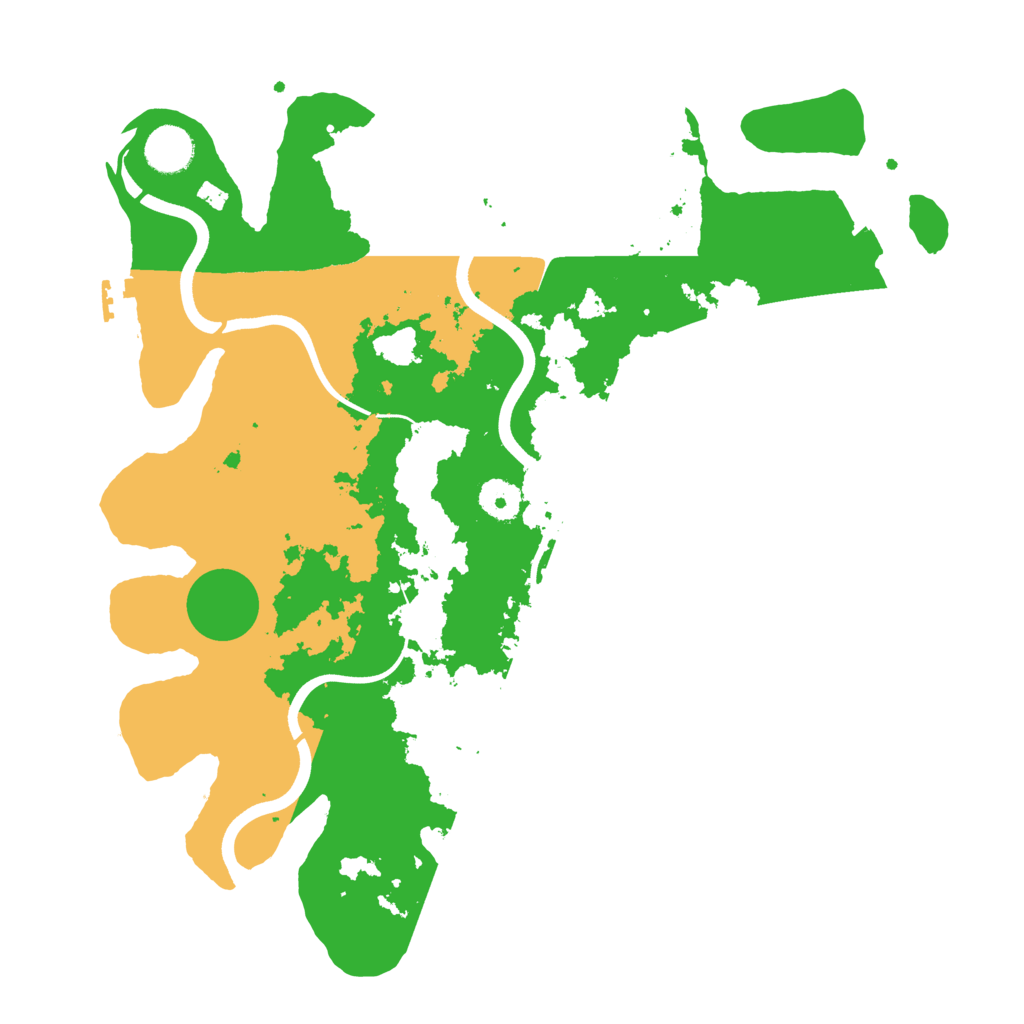 Biome Rust Map: Procedural Map, Size: 3750, Seed: 317260