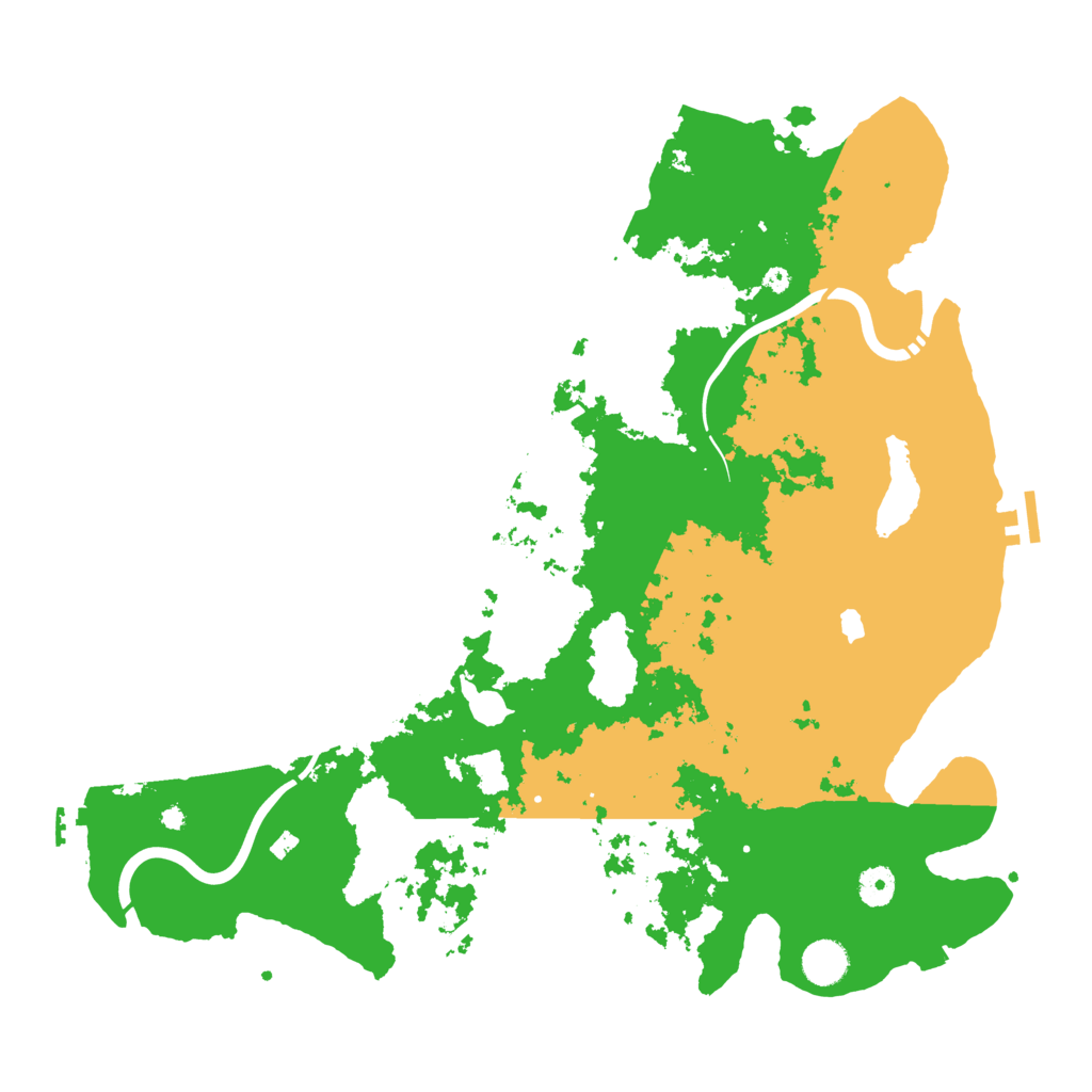Biome Rust Map: Procedural Map, Size: 4250, Seed: 697022
