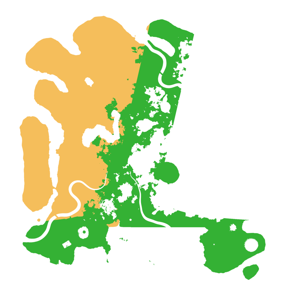 Biome Rust Map: Procedural Map, Size: 4000, Seed: 1361108249
