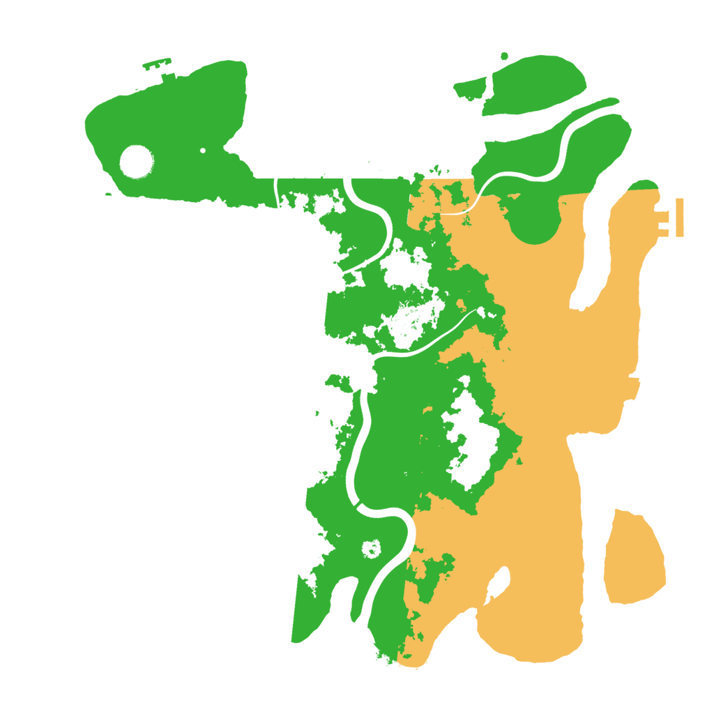 Biome Rust Map: Procedural Map, Size: 3750, Seed: 899746