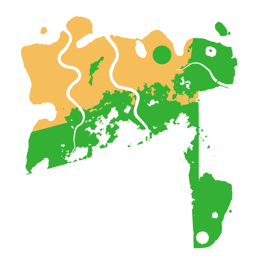 Biome Rust Map: Procedural Map, Size: 3750, Seed: 447744