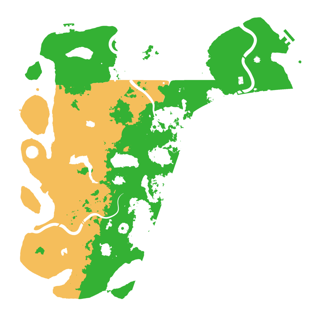 Biome Rust Map: Procedural Map, Size: 4500, Seed: 567541