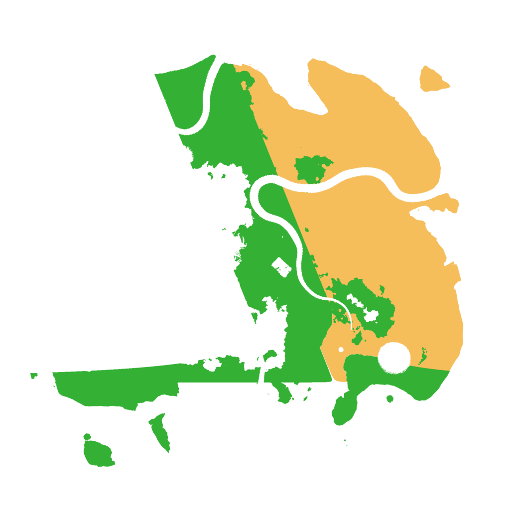 Biome Rust Map: Procedural Map, Size: 2900, Seed: 1352937405