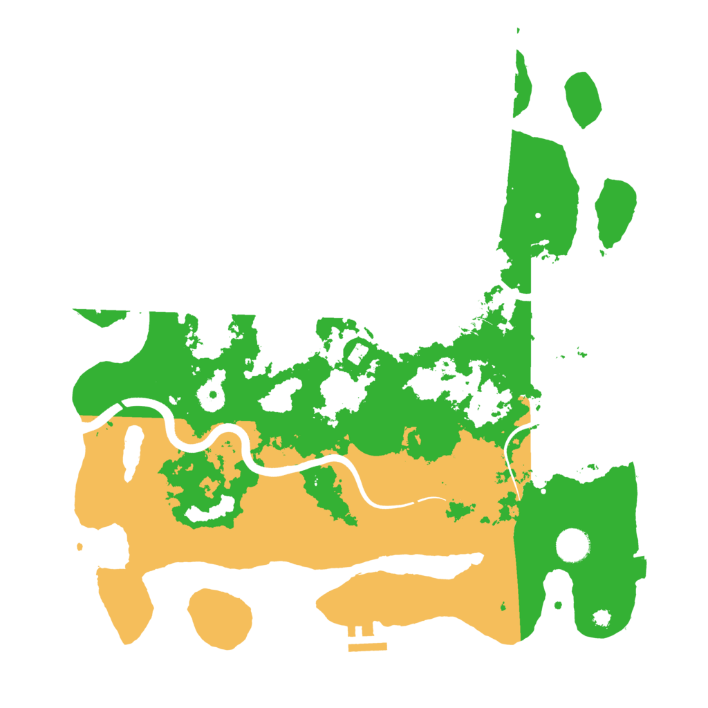 Biome Rust Map: Procedural Map, Size: 3700, Seed: 633232076