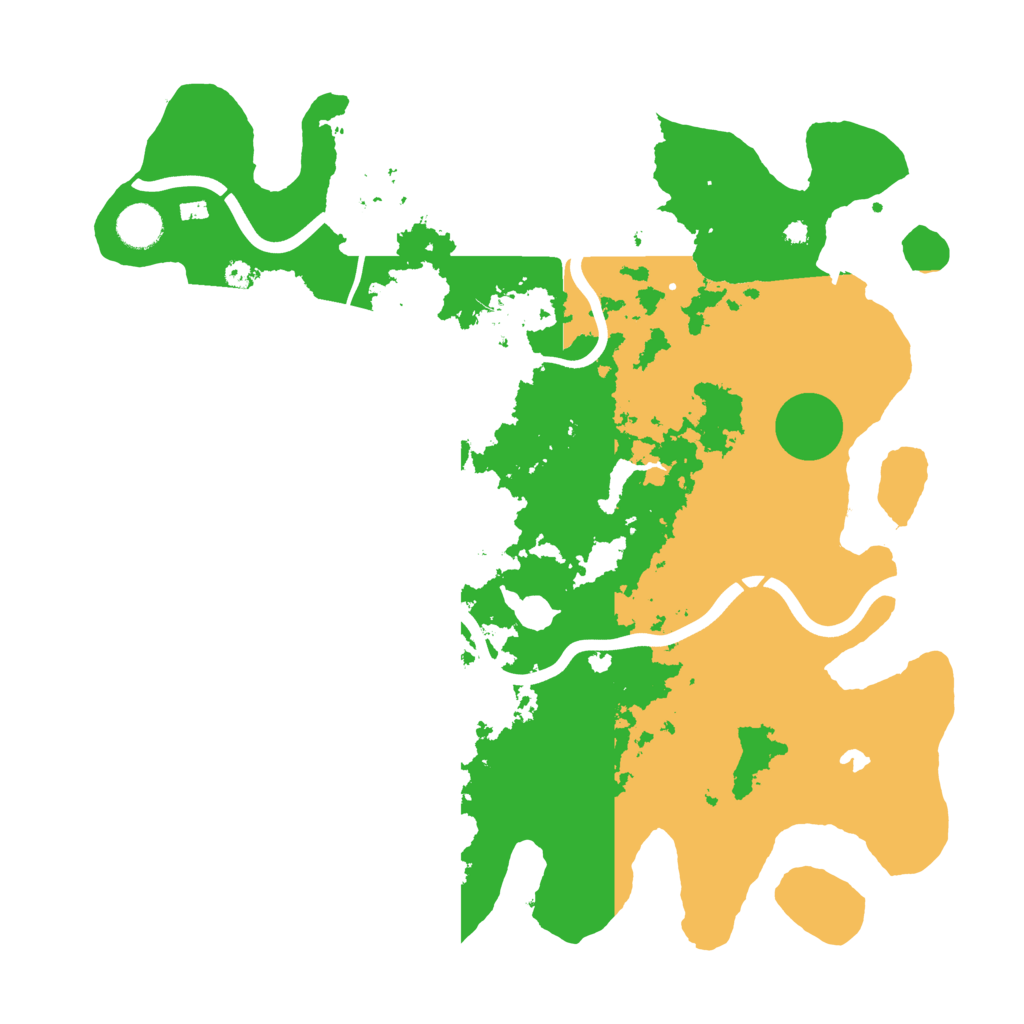 Biome Rust Map: Procedural Map, Size: 4000, Seed: 1072745998