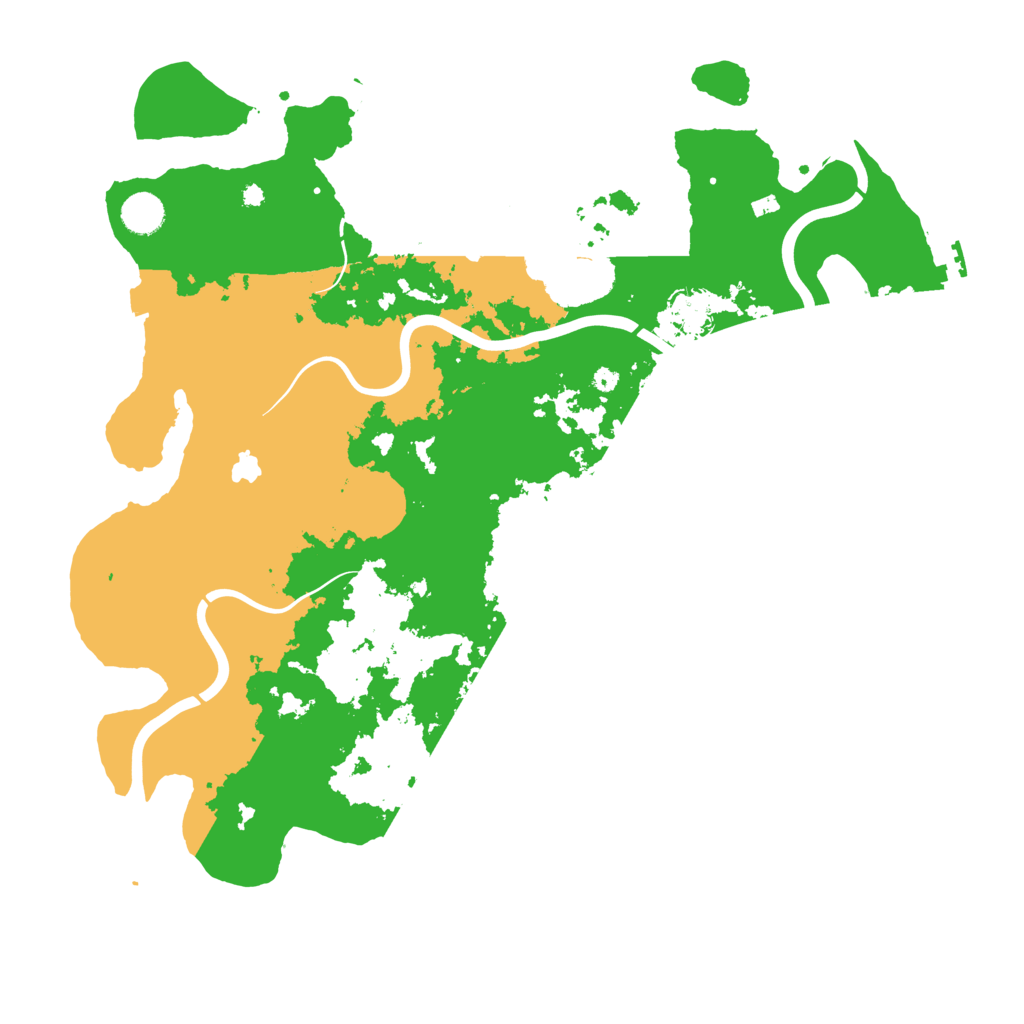 Biome Rust Map: Procedural Map, Size: 4250, Seed: 924105