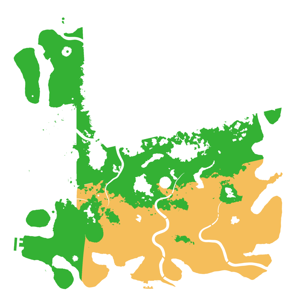 Biome Rust Map: Procedural Map, Size: 4750, Seed: 731016