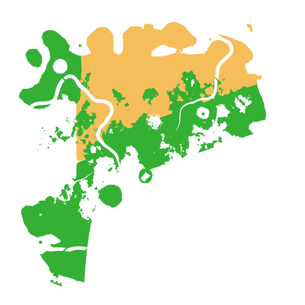 Biome Rust Map: Procedural Map, Size: 3750, Seed: 791702