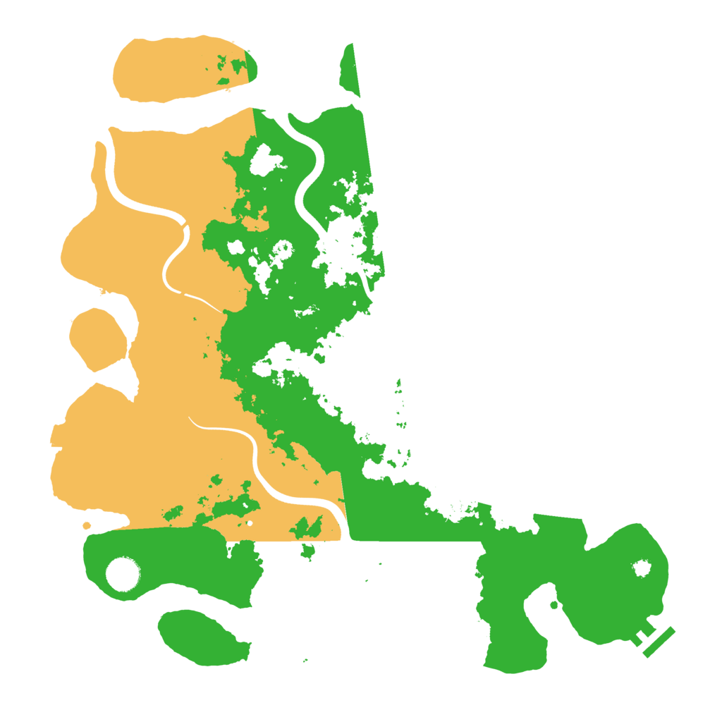 Biome Rust Map: Procedural Map, Size: 3750, Seed: 641595