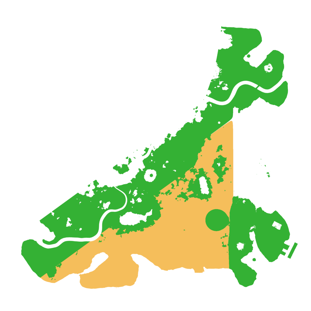 Biome Rust Map: Procedural Map, Size: 3750, Seed: 604163