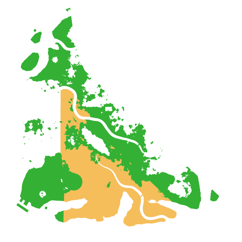 Biome Rust Map: Procedural Map, Size: 3750, Seed: 360658
