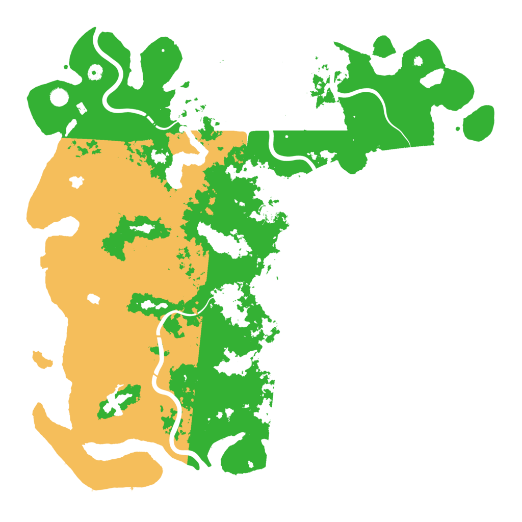 Biome Rust Map: Procedural Map, Size: 5000, Seed: 689306