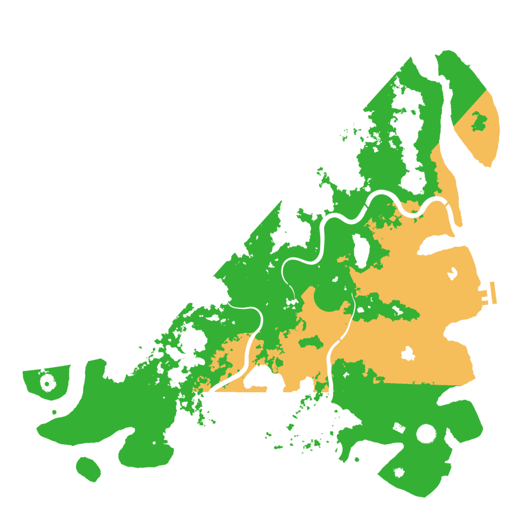 Biome Rust Map: Procedural Map, Size: 4750, Seed: 729131